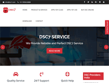 Tablet Screenshot of dsc7.com